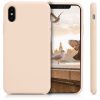 Etui do Apple iPhone X / iPhone XS, Silikon, Beżowy, 46313.154