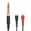 Kabel do słuchawek Sennheiser HD560/HD540/HD414, Kwmobile, Czarny, Plastik, 49424.01