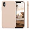 Etui do Apple iPhone X / iPhone XS, Silikon, Beżowy, 42495.154