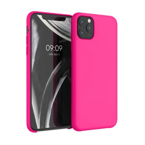 Etui do Apple iPhone 11 Pro Max, Silikon, Różowy, 49725.08