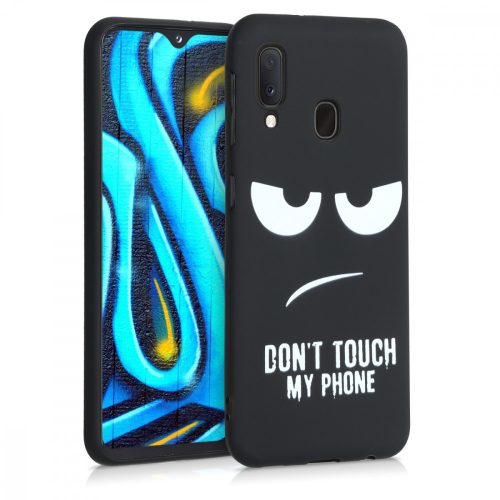 Etui do Samsunga Galaxy A20e, Silikon, Czarny, 49525.03