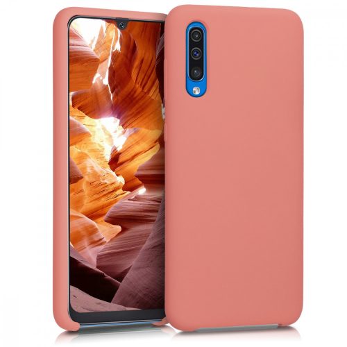 Etui do Samsung Galaxy A50, Silikon, Różowy, 48715.56, kwmobile