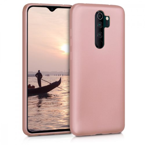 Etui do Xiaomi Redmi Note 8 Pro, krzem, różowe złoto, 50243.31