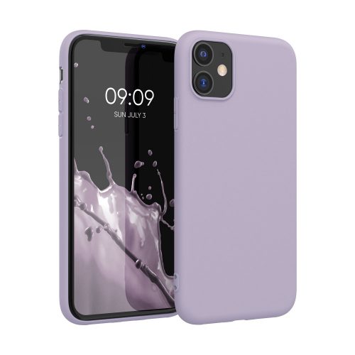 Etui do Apple iPhone 11, Silikon, Fioletowy, 49787.108