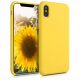 Etui do Apple iPhone XS Max, Silikon, Żółty, 45909.165