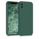 Etui do Apple iPhone X / iPhone XS, Silikon, Zielony, 42495.166