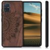 Etui do Samsunga Galaxy A51, Drewniane, Brązowe, 51432.01