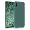 Etui do Samsunga Galaxy A70, Silikon, Zielone, 48427.171