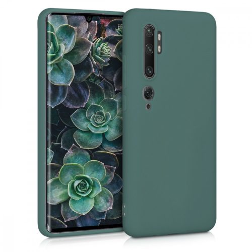 Etui do Xiaomi Mi Note 10 / Mi Note 10 Pro, Silikon, Zielony, 50948.171