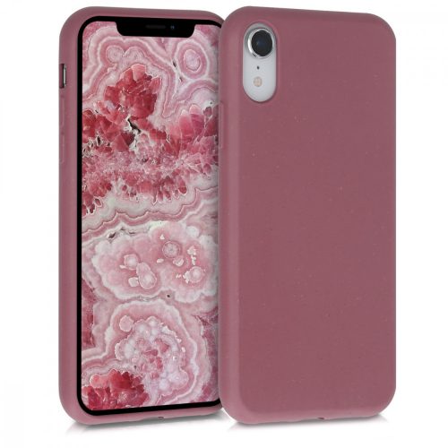 Etui do Apple iPhone XR, włókno roślinne, różowy, 51931.167