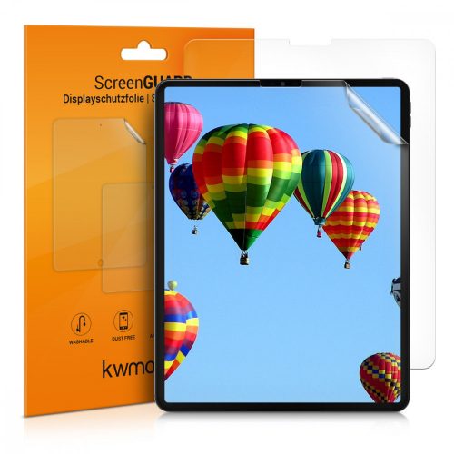 Zestaw 2 matowych folii ochronnych do tabletu Apple iPad Pro 12,9" (2020), Kwmobile, Przezroczysty, Plastik, 52004.2