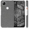 Etui do Google Pixel 4a, tekstylne, szare, 52048.22