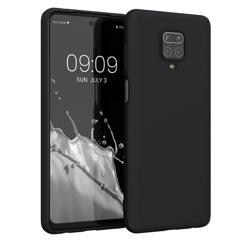 Etui do Xiaomi Redmi Note 9S / Redmi Note 9 Pro / Redmi Note 9 Pro Max, Silikon, Czarny, 52140.47