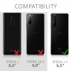 Zestaw 3 folii ochronnych do Sony Xperia 1 II, kwmobile, Przód, Przezroczysty, 52469.1