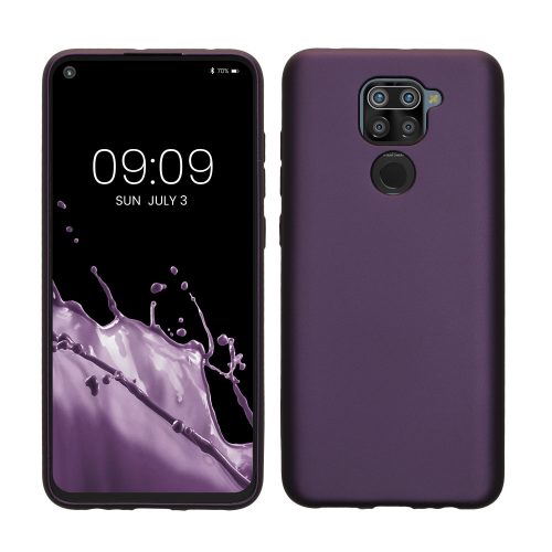 Etui do Xiaomi Redmi Note 9, silikonowe, fioletowe, 52438.115