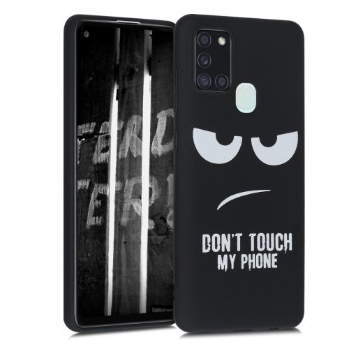 Etui do Samsunga Galaxy A21s, Silikon, Czarny, 52499.01