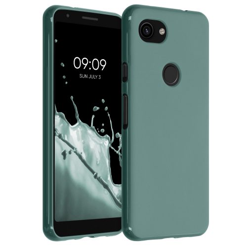 Etui do Google Pixel 3a, Silikon, Zielone, 47590.171