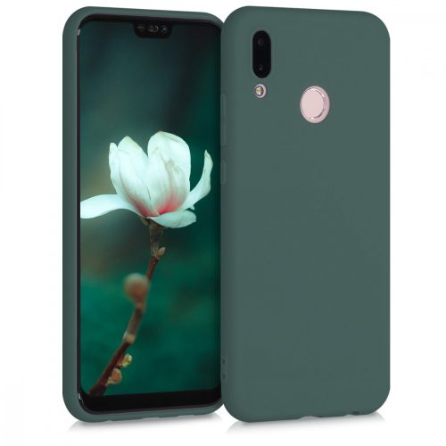 Etui do Huawei P20 Lite, Silikon, Zielony, 44358.171