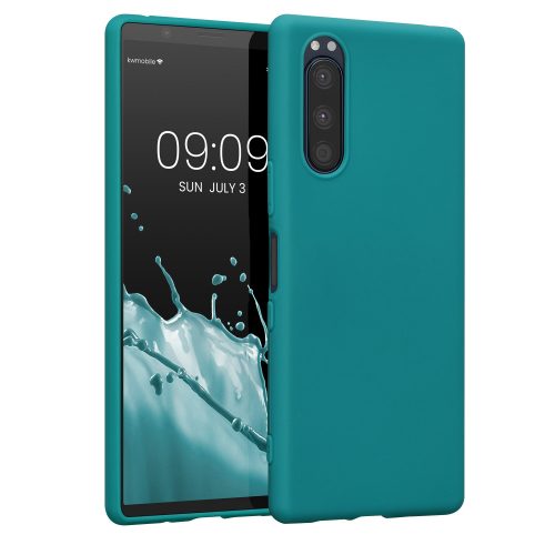 Etui do Sony Xperia 5, Silikon, Zielone, 50151.57