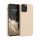 Etui do Apple iPhone 12 Pro Max, Silikon, Kremowy, 52644.154