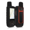 Etui ochronne do GPS Garmin GPSMAP 66i, Kwmobile, Czarny, Silikon, 52660.01