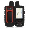 Etui ochronne do GPS Garmin GPSMAP 66i, Kwmobile, Czarny, Silikon, 52660.01