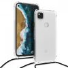 Etui do Google Pixel 4a, Silikon, Przezroczysty, 52757.03