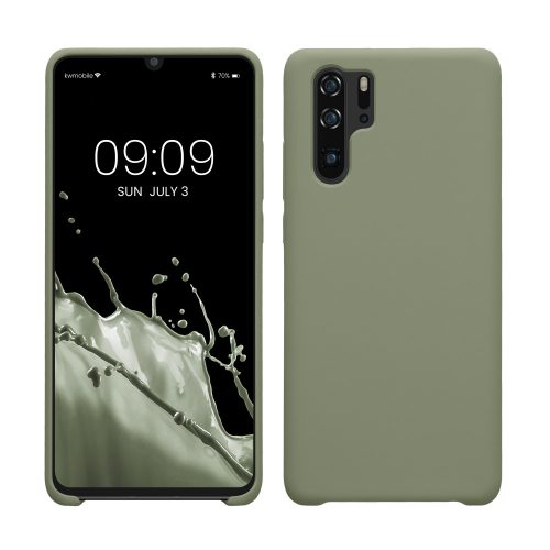 Etui do Huawei P30 Pro, Silikon, Zielony, 47423.172