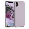 Etui do Apple iPhone X / iPhone XS, Silikon, Fioletowy, 42495.192