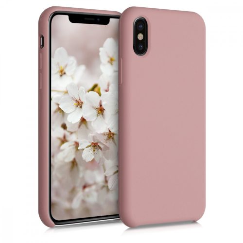 Etui do Apple iPhone X / iPhone XS, Silikon, Fioletowy, 42495.193