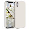 Etui do Apple iPhone X / iPhone XS, Silikon, Beżowy, 42495.204