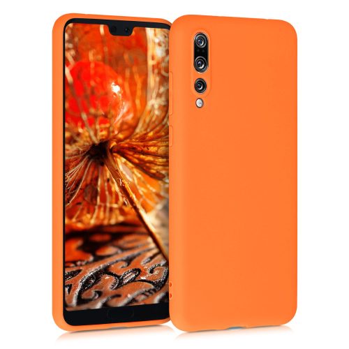 Etui do Huawei P20 Pro, Silikon, Pomarańczowy, 44223.150