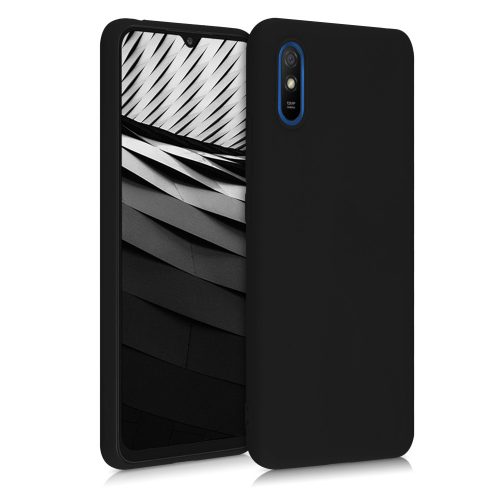 Etui do Xiaomi Redmi 9A, Silikon, Czarny, 52847.47