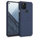 Etui do Google Pixel 5, tekstylne, niebieskie, 52433.17