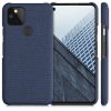 Etui do Google Pixel 5, tekstylne, niebieskie, 52433.17