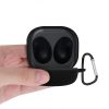 Etui na słuchawki Samsung Galaxy Buds 2/Galaxy Buds Live, Kwmobile, Czarny, Silikon, 53367.01