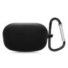 Etui na słuchawki Samsung Galaxy Buds 2/Galaxy Buds Live, Kwmobile, Czarny, Silikon, 53367.01