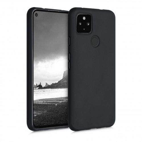 Etui do Google Pixel 4a 5G, Silikon, Czarny, 51727.01