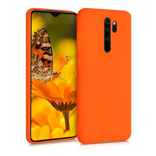 Etui do Xiaomi Redmi Note 8 Pro, Silikon, Pomarańczowy, 50242.69