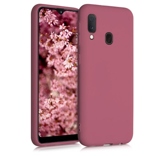 Etui do Samsung Galaxy A20e, Silikon, Różowy, 48738.167, kwmobile