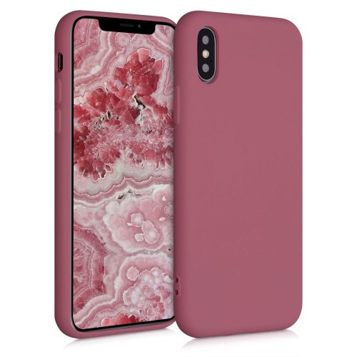 Etui do Apple iPhone X / iPhone XS, Silikon, Różowy, 52975.167