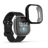 Zestaw 2 osłon do Fitbit Versa 3 / Sense, silikon, czarny, 53390.02