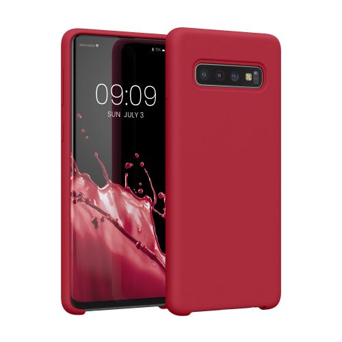 Etui do Samsunga Galaxy S10, Silikon, Czerwone, 47732.208