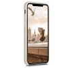 Etui do Apple iPhone X / iPhone XS, Silikon, Kremowy, 46313.210