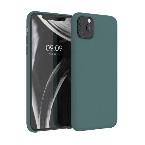 Etui do Apple iPhone 11 Pro Max, Silikon, Zielony, 49725.171