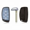 Etui na klucze do Hyundai / Kia - 3 przyciski - Keyless Go, Plastik, Czarny, 53711.01