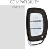 Etui na klucze do Hyundai / Kia - 3 przyciski - Keyless Go, Plastik, Czarny, 53711.01