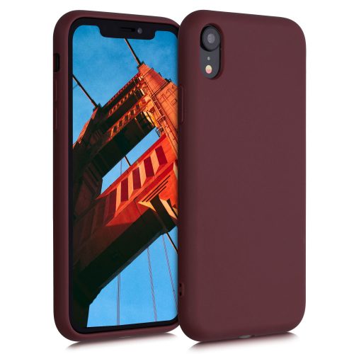 Etui do Apple iPhone XR, włókno roślinne, fioletowy, 49105.190