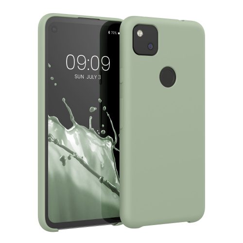 Etui do Google Pixel 4a, Silikon, Zielone, 52549.172