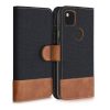 Etui do Google Pixel 4a, tekstylne, czarne, 52250.01